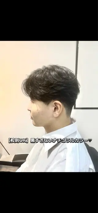 ショート カラー メンズ 櫂斗／透明感カラー／ 大宮／モデル様募集のヘアスタイル