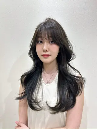 ロング hiyori🎀 トレンドレイヤーのヘアスタイル