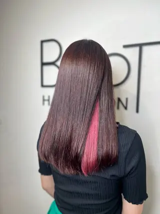 ロング カラー DEST ゆりかのヘアスタイル