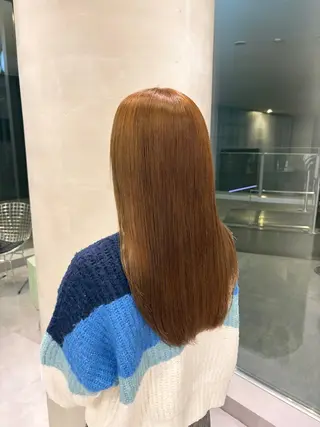 ロング カット／ブリーチ🐏 モデル募集中 ナナホのヘアスタイル