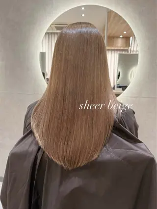 ロング カラー nakahara madokaのヘアスタイル