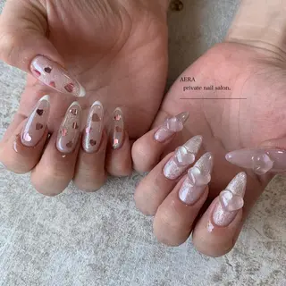 ネイル AERA nail shino🐱⸝꙳のネイルデザイン