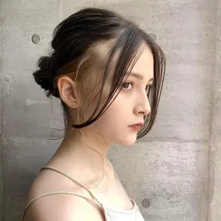 ロング カラー 韓国ヘア /男女☘️ 細江 美紅のヘアスタイル