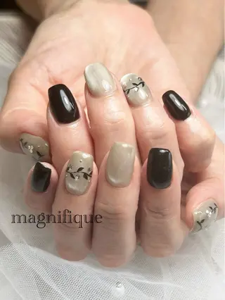 ネイル プライベートサロン マニフィークのネイルデザイン