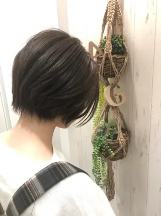 ショート カラー 佐藤 真也のヘアスタイル