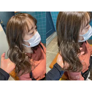 カラー 🐻結んで可愛い hair EMI🐻のヘアスタイル