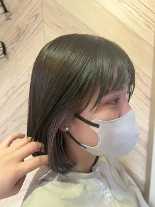 ミディアム ROZAgerme 落海一花🦋のヘアスタイル