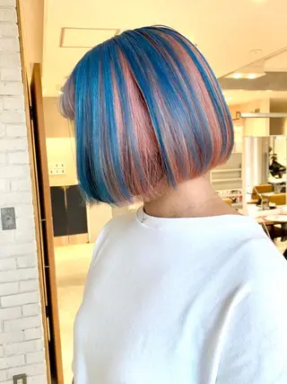 ミディアム カラー welring hair salonのヘアスタイル