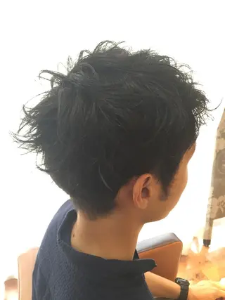 ショート メンズ 髪質改善・縮毛矯正/ 下村陽平のヘアスタイル