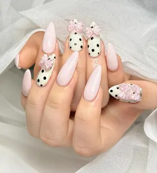 ロング パーマ yuna ユナのネイルデザイン