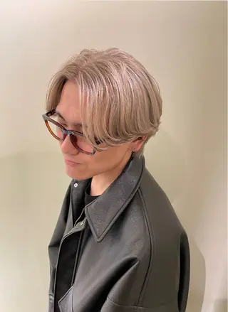 カラー メンズ メンズ似合わせ タチカワユウキのヘアスタイル