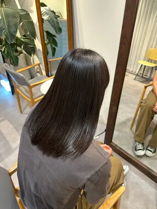 ロング HANAME 原宿美容室のヘアスタイル