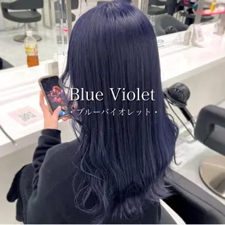セミロング カラー 🦋重くない暗髪🦋 Hana🦋のヘアスタイル