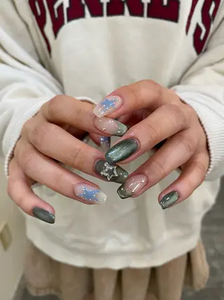 ネイル nable.所属・栗林 実莉のネイルデザイン