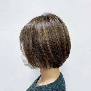 ショート カラー 似合わせ/前髪カット /店長   村上直也のヘアスタイル
