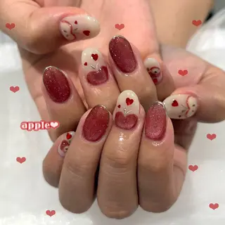 ネイル eight横浜☁️ くまべのネイルデザイン