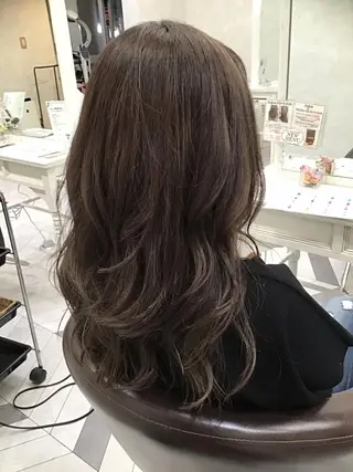セミロング Hair Make GARDENのヘアスタイル