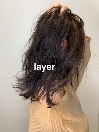 ミディアム PAIR DAISUKEのヘアスタイル