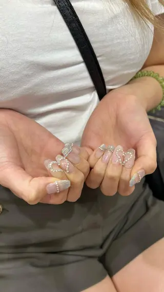 ネイル 韓国🩶Y2Kネイル 💫くれはのネイルデザイン