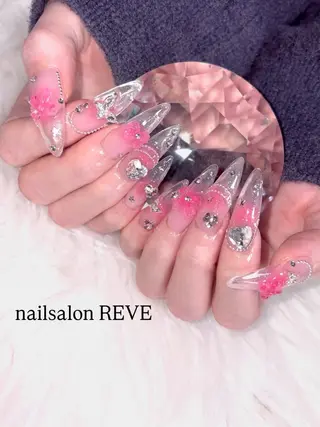 ロング 渡邊 ゆめののネイルデザイン