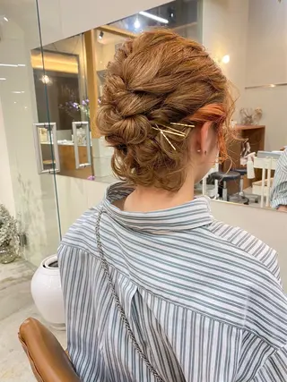 ショート カラー ヘアアレンジ NIKO/名古屋/ 髪質改善/艶髪のヘアスタイル