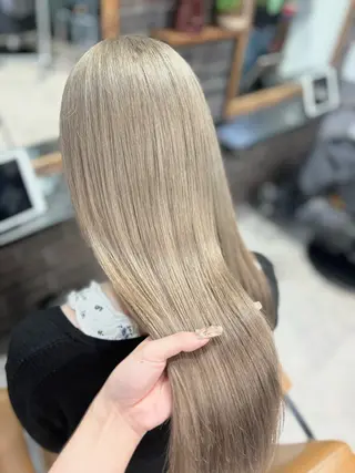 ロング 艶髪ハイトーン🌙 /RINOのヘアスタイル