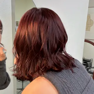 ミディアム ニイ/栄/ ボブカットモデル募集のヘアスタイル