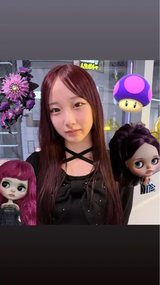 ロング カラー ヒマリ cashel渋谷♪のヘアスタイル