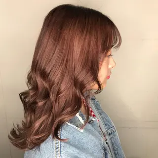 ミディアム カラー ヘアアレンジ 烏丸韓国ヘア🇰🇷 ayaka🎀のヘアスタイル