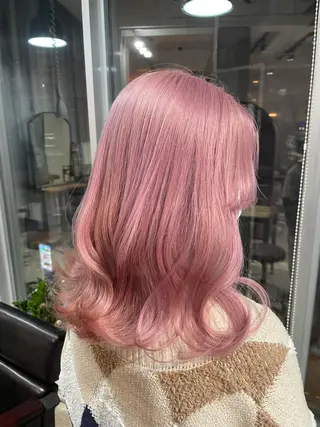 セミロング カラー ヘアアレンジ 🌹TikTok４万 ﾌｫﾛﾜｰ🌹AKIのヘアスタイル