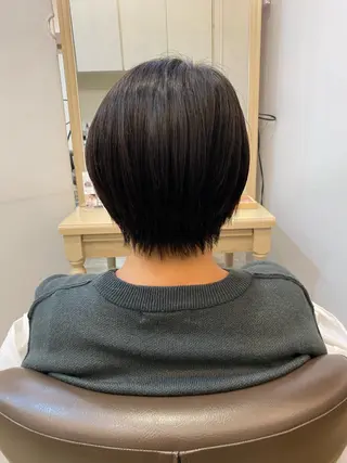 ショート 長嶋 花梨のヘアスタイル