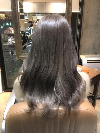 ロング カラー 北條 優輝のヘアスタイル