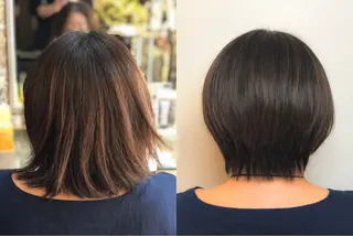 ショート カラー ✨デザインカラー✨ ハイトーン　森貴章のヘアスタイル