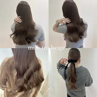 ロング ブリーチなしWカラー ／レイヤー🎀マリノのヘアスタイル