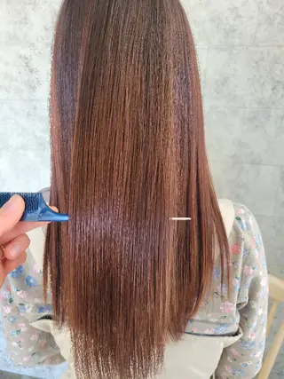 セミロング 🌟美髪🌟艶髪🌟 髪質改善🌟中城晴美のヘアスタイル