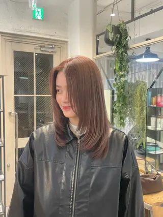 カラー とば みゆうのヘアスタイル