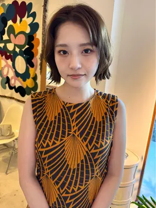 ショート カラー 中嶋勇太/ショート/ ボブ/三重県松阪市のヘアスタイル