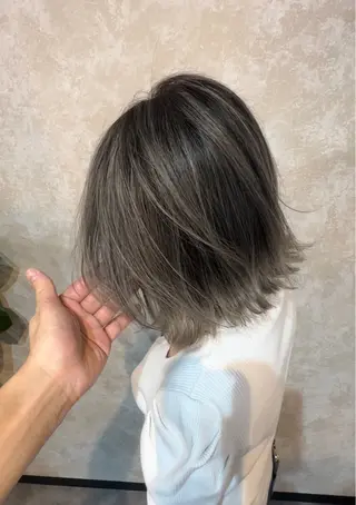 ミディアム カラー 髪質改善/縮毛矯正 /naokiのヘアスタイル