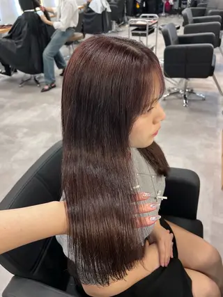 ロング カラー 💖札幌カラー 指名No.1💖玲奈のヘアスタイル