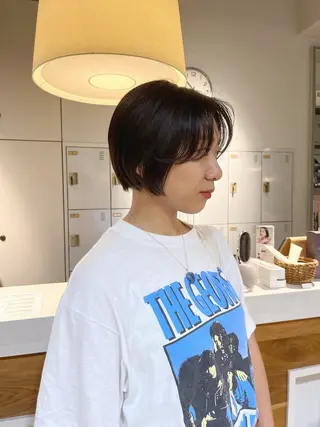 ショート かわい りほのヘアスタイル