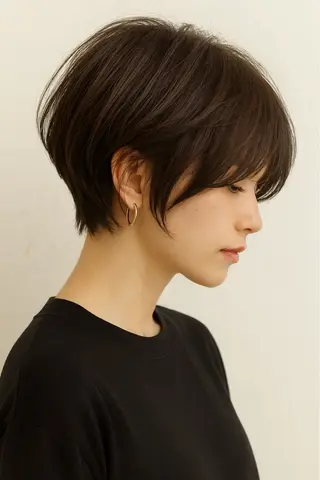 ショート カラー 藤田 祥平のヘアスタイル