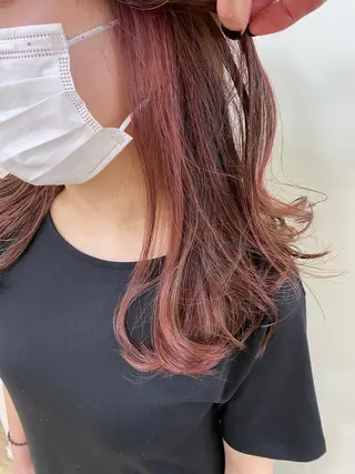 カラー SALOWIN栄 高須大貴のヘアスタイル