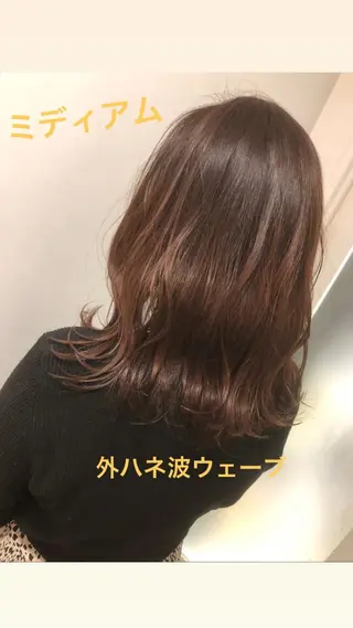 ミディアム 藤田 遼のヘアスタイル