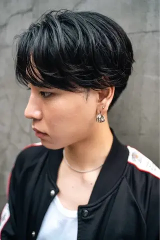 パーマ メンズ 𝘕𝘰𝘯/メンズ カット/カットパーマのヘアスタイル