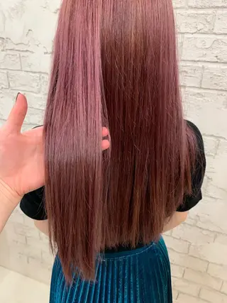 ロング カラー ウルフカット 🐹朝日🐹のヘアスタイル