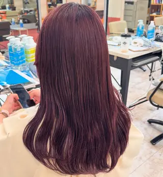 ロング カラー Plaatje　古淵店所属・𓂃plaatje koharu🫧🎀のヘアスタイル