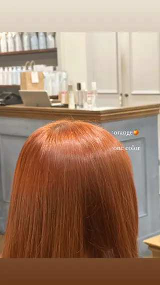 カラー こがねざわみさき 🦭透明感カラーのヘアスタイル