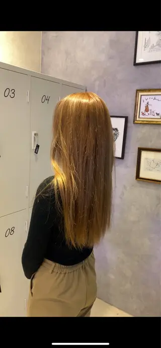 ロング カラー 髪質改善/レイヤー/ 🐈Yokotaのヘアスタイル