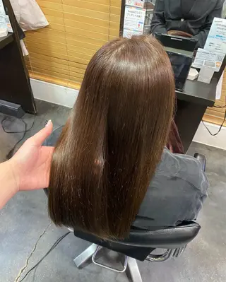 カラー 瀬田/顔周りカット/ レイヤー/石田亜弥のヘアスタイル