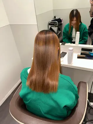 ミディアム 美髪特化✨ 伊織✨縮毛矯正✨のヘアスタイル